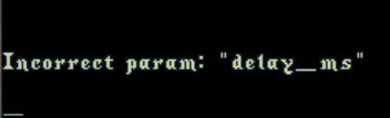Atom — Incorrect param error